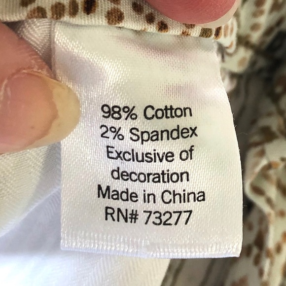 Sonoma Tribal Boho Pattern Chino Style Shorts - Picture 7 of 8